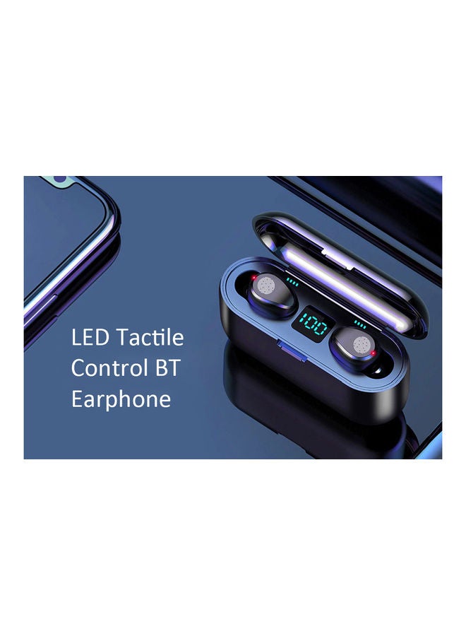 F9 True Wireless Headset With Charging Case Box And Cable - Image 2