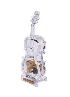 Generic Mechanical Violin Shape Music Box  - Image 1