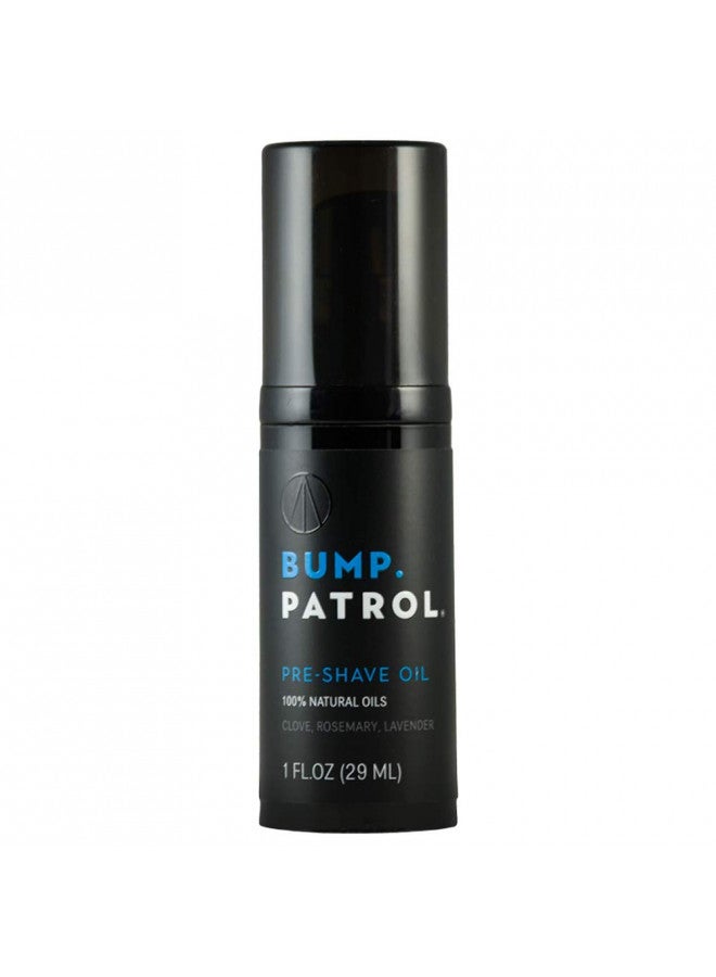 Bump Patrol Pre-Shave Oil for Men with Natural Essential Oils - Smooth Shave, Softer Skin - 1 Ounce - Pack of 4 - Image 1