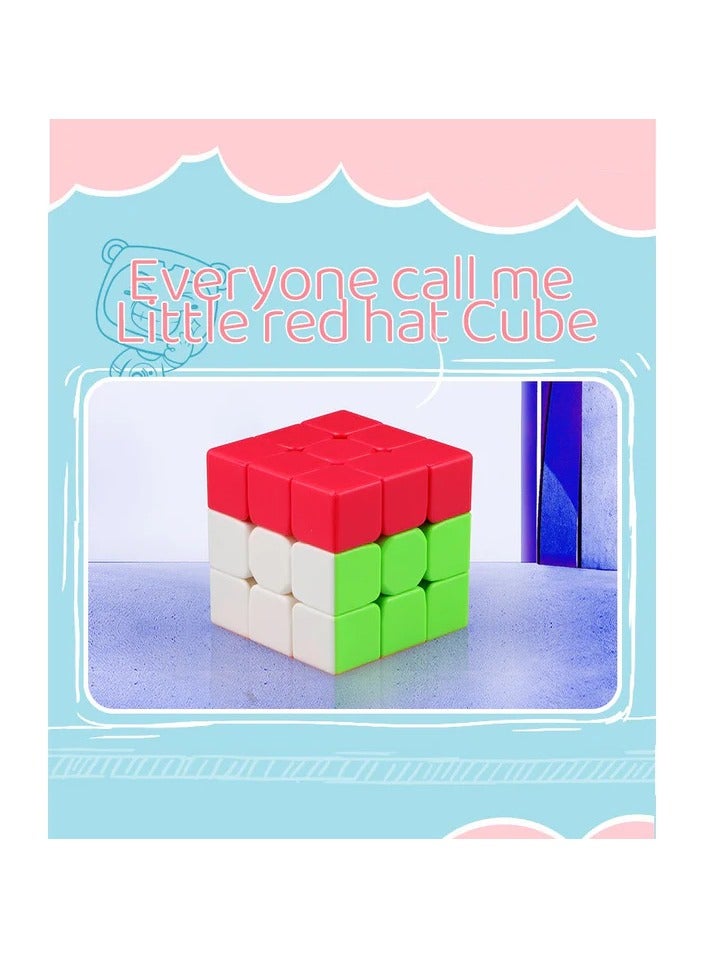 QiYi Qiyi Little Red Hat  Trainer Cube Entry Level 3x3  - Image 2