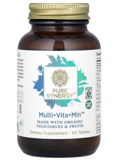 Pure Synergy Multi-Vita-Min 60 Tablets 