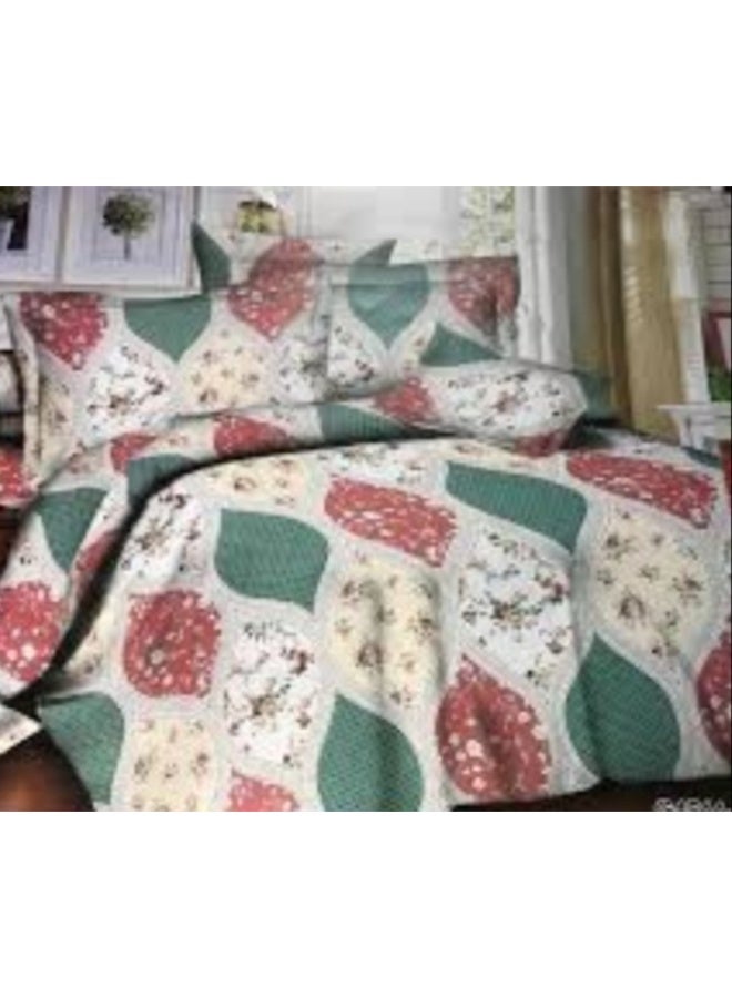 طقم ملايه سرير فلات 4 قطع خامه قطنيه ثقيله ملمس ناعم كبير المقاس 240* 260 - Image 3