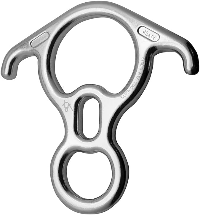 FUSION Rescue Descender, Kura Steel, Silver - Image 4