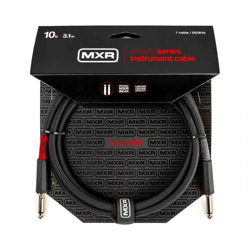 MXR Dunlop Stealth Series Instrument Cable, 10ft | 3.1m - Image 1