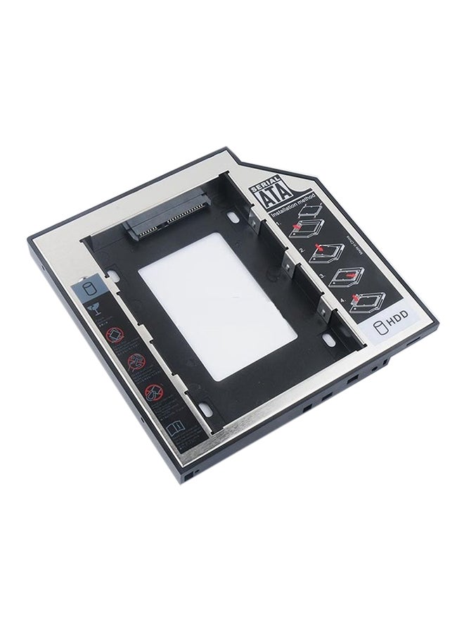 2nd Hdd Sdd Hard Disk Caddy - 12.7mm black