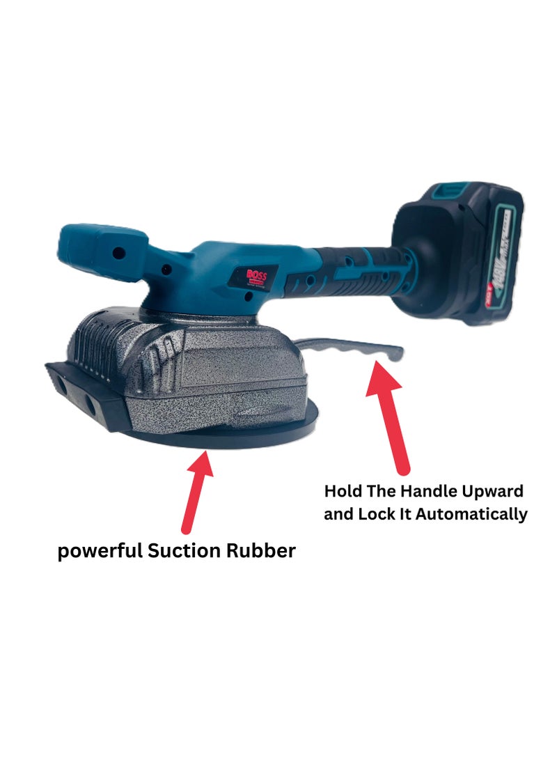BOSS LIFE STYLE Tile Vibration Leveling Machine, Cordless Design Tile Laying Machine with German Technology, 2000-11000 r/min, Cordless Tile Vibrator, 80kg Adsorption, 148vf  - Image 4