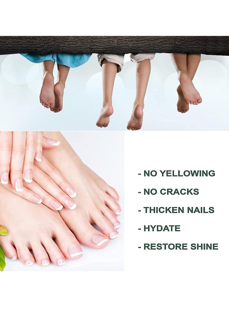 HEALMUSZ Nail Fungus Solution Toenail Repair Treatment Extra Strength Nail Repair Solution for Hands and Feet Nail Care Renewal Liquid for Thick Brittle Damaged Discolored Nails Restoring Healthy Nails 30ml - Image 3