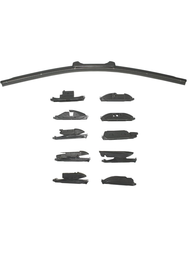 Generic Premium Car Wiper Blades - All-Weather Performance, Quiet Operation (24'')  - Image 3