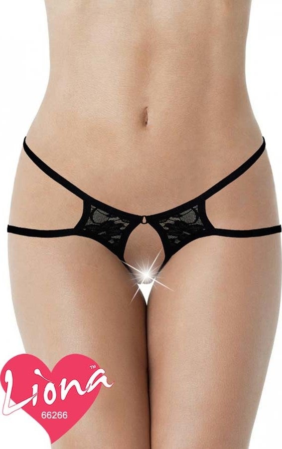 Liona Private Area Open Fantasy Underwear Thong Model - Image 1