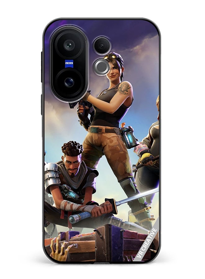 Protective Case Cover For Vivo X200 FE Fortnite Design Multicolour