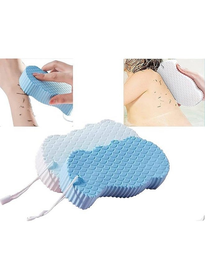 Bitrexup Ultra Soft Body Shower Sponge, Magic Bath Sponge Dead Skin Remover, Super Soft Exfoliating Bath Sponge Painless Scrub Sponge for Adults Children and Pregnant Women (multi colors) - Image 1