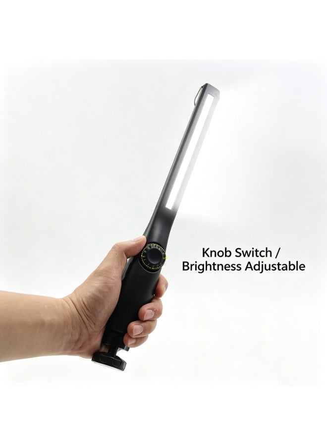 One Usb Rechargeable Handheld Light, Hook-Design Portable Work Light, Hands-Free Emergency Flashlight, Multi-Functional Repair Lantern, Suitable For Fishing, Hiking - Image 1