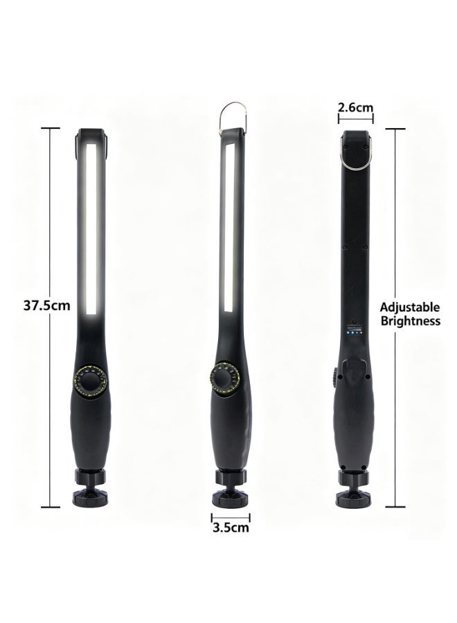 One Usb Rechargeable Handheld Light, Hook-Design Portable Work Light, Hands-Free Emergency Flashlight, Multi-Functional Repair Lantern, Suitable For Fishing, Hiking - Image 3