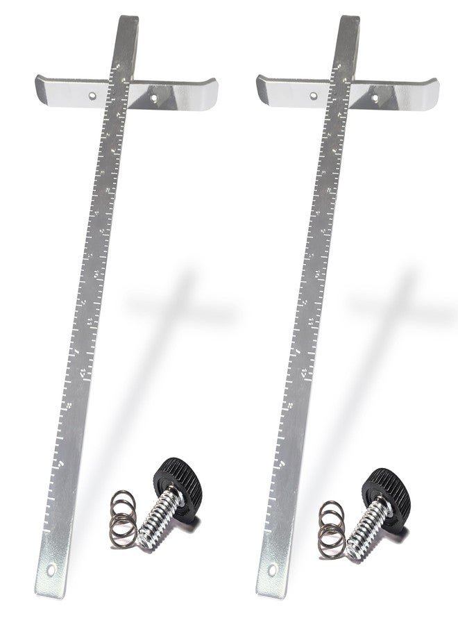 Hawmow Rip Fence Guide Kit Replacement for Circular Saw, Edge Guide Cordless with Round Head Stop Screw And Spring (Sliver) - Image 1