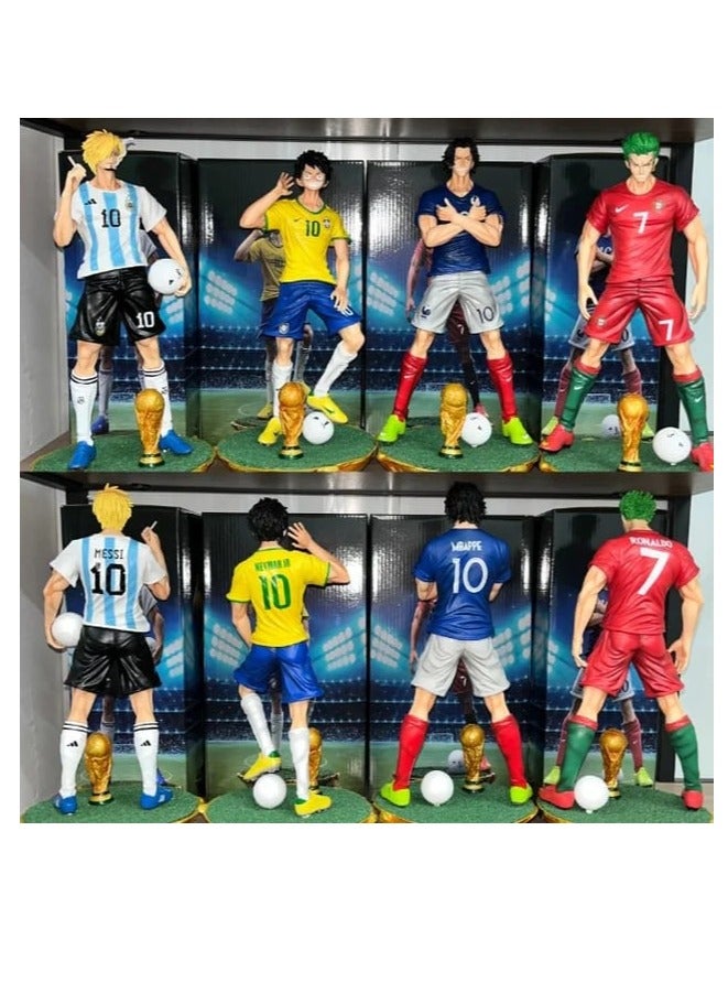 Figures One Piece Figure Football Luffy Brazil - Image 3