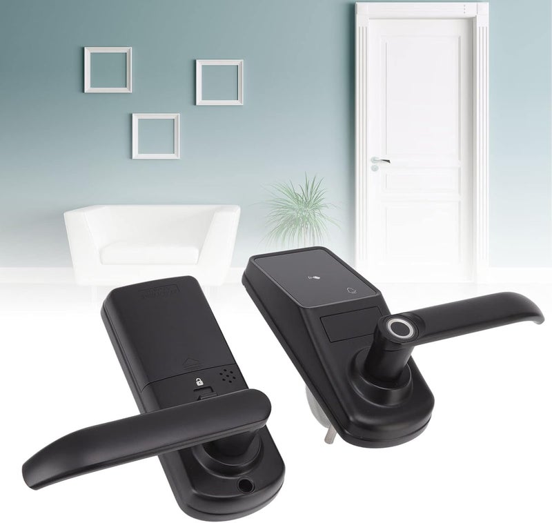 قفل باب ذكي بلوحة مفاتيح من Marhynchus Smart Keypad، قفل دخول بدون مفتاح يجمع بين 6 وظائف في جهاز واحد، مع دعم تطبيق لوحة مفاتيح بصمة الإصبع عبر البلوتوث للاستخدام في المنازل والشقق والمكاتب. - Image 2