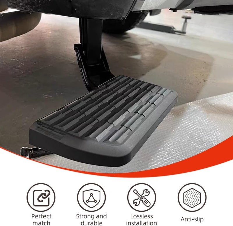 Aurorasters Rear Bed Step Bumper Steps for 2021-2023 Ford F150 - Image 5