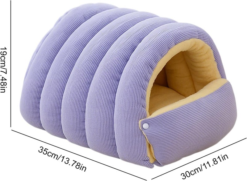 Pet Sleeping Cushion - Warm Dog Nest | Detachable Cat Lounger Mattress for Bedroom Floor Office Balcony | Plush Breathable Bed for Puppy Kitten Nap Comfort Relaxation - Image 5