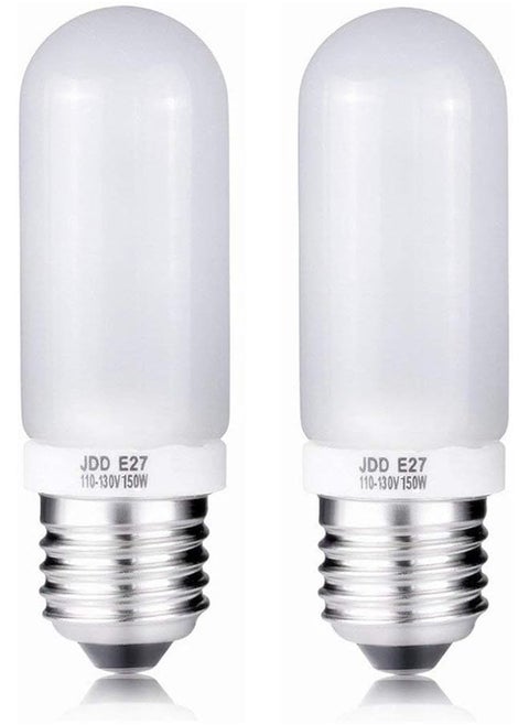 مصباح ستروب LED موديل E27 220-240 فولت قطعتان 150 وات