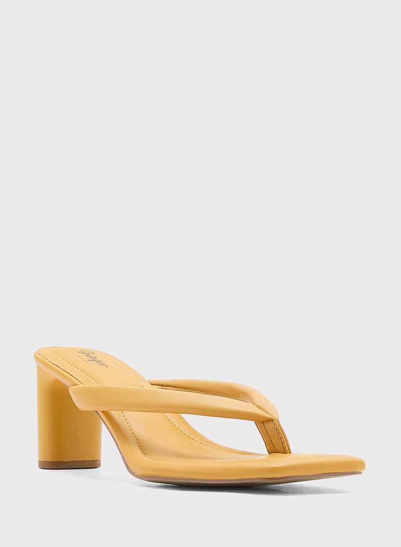 Ginger Padded Toe Post Heel Sandal - Image 2