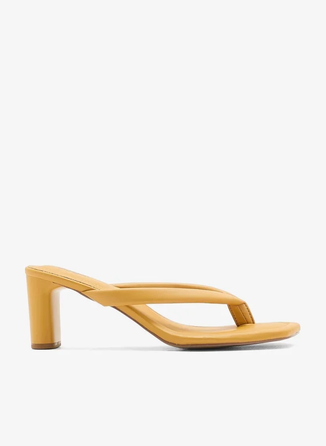 Ginger Padded Toe Post Heel Sandal