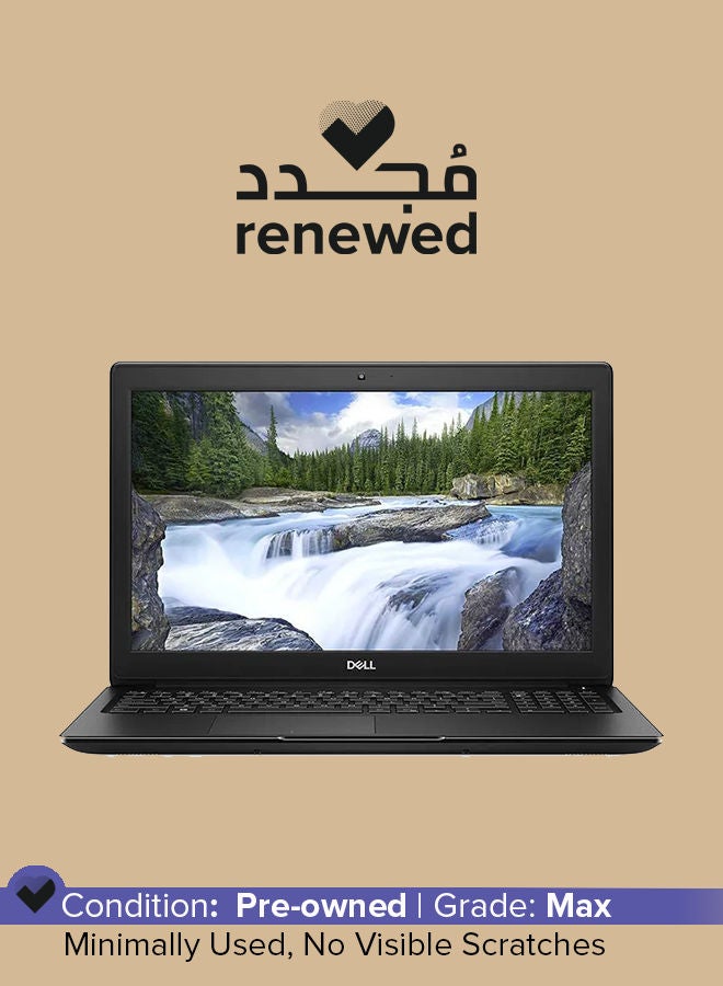 DELL Renewed - Latitude 3500 (2018) Laptop With 15.6-Inch Display, Intel Core i7 Processor/8th Gen/8GB RAM/256GB SSD/2GB Nvidia GeForce MX130 Graphics With English/Arabic Keyboard English/Arabic Black - Image 1