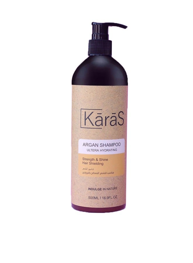 Karas argan shampoo with super moisturizing power and shiny protection - Image 2