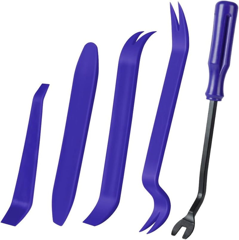 flintronic 5 Pieces Removal Tool Kit for Car Repair and Trim Installation - Image 1