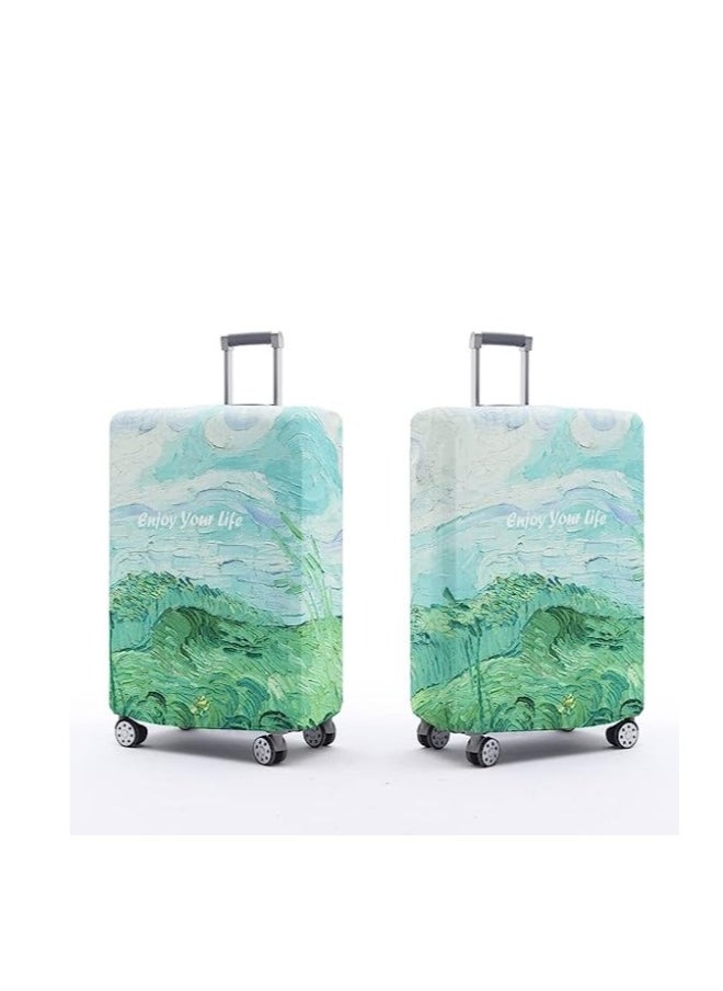 Generic Luggage Cover, Washable Suitcase Cover, Anti-scratch Suitcase Protector Fits 18-32 Inch Luggage ( L )  - Image 3