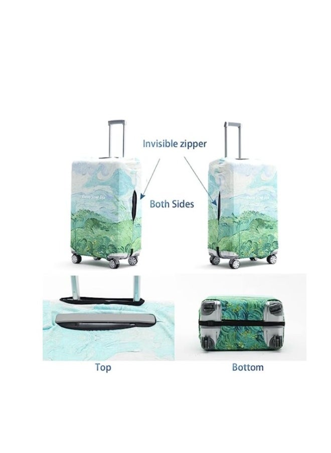 Generic Luggage Cover, Washable Suitcase Cover, Anti-scratch Suitcase Protector Fits 18-32 Inch Luggage ( L )  - Image 2
