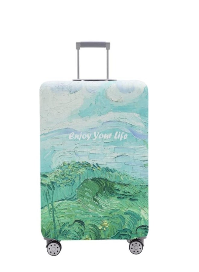 Generic Luggage Cover, Washable Suitcase Cover, Anti-scratch Suitcase Protector Fits 18-32 Inch Luggage ( L )  - Image 1
