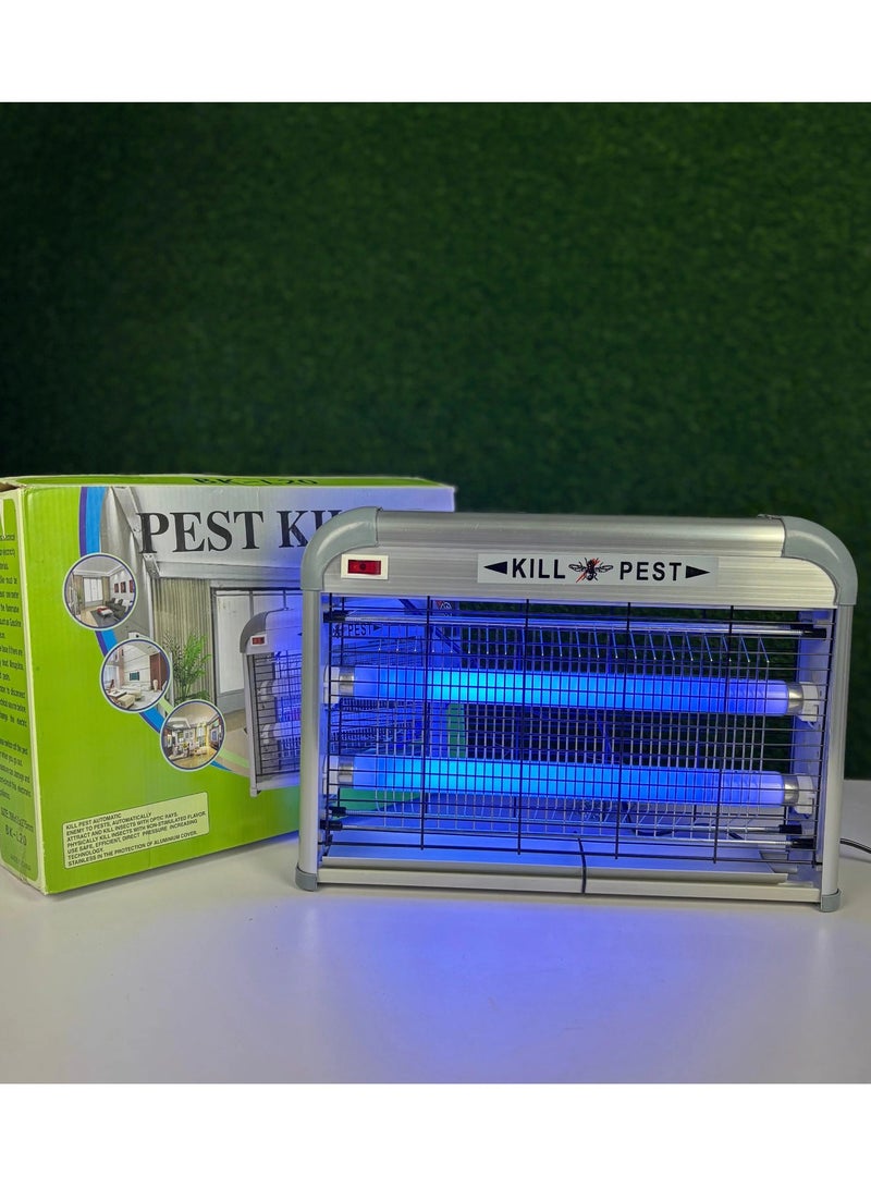 DIGI CORE Electric Bug Zapper, High Grid Indoor Mosquito Killer With 20W Lamps, Plug-in Hanging Insect Trap For Mosquitoes, Moths, Gnats, Flies And Flying Insects Killer Indoor Use - Image 2