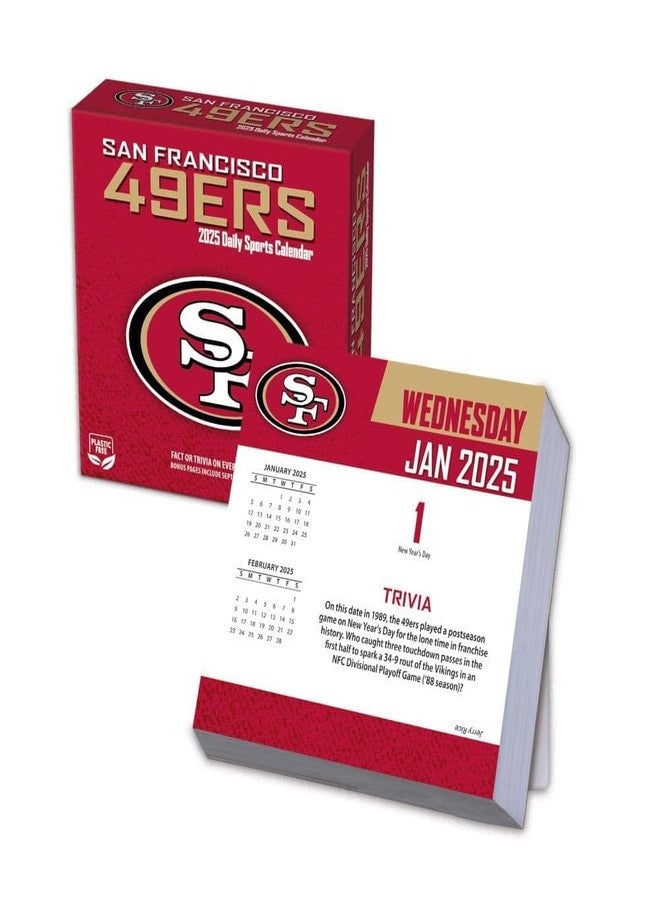 Turner Licensing Turner Sports San Francisco 49ers 2025 Box Calendar (25998053055) - Image 1