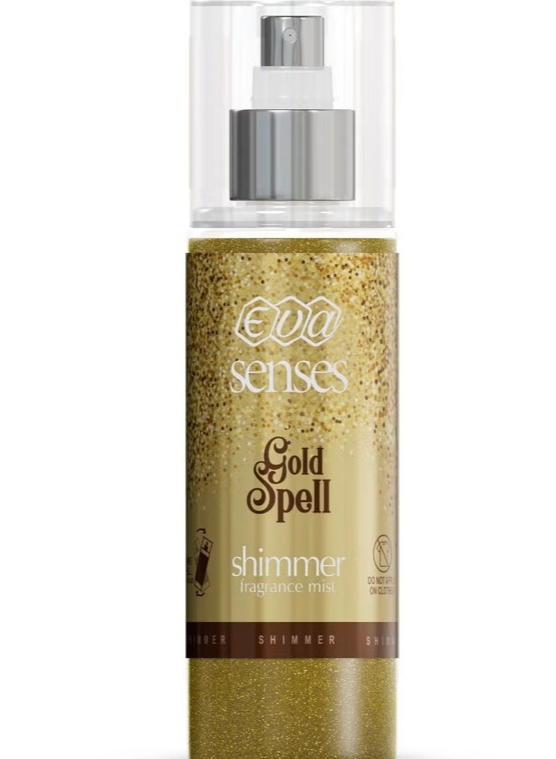 Eva Senses Gold Spell Shimmer Fragrance Mist-150 Ml