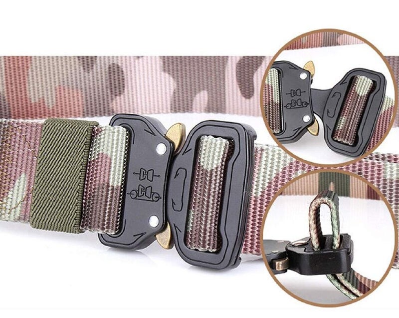 Contacts Men's Synthetic Quick Release Buckle Nylon Belt (Free Size)… - Image 3