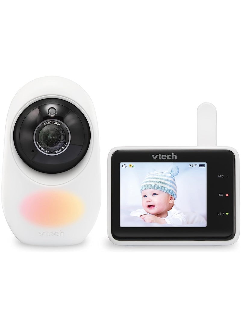 vtech Vtech 2.8'' Smart Wi-Fi 1080p HD Video Monitor with Remote Access  - Image 1