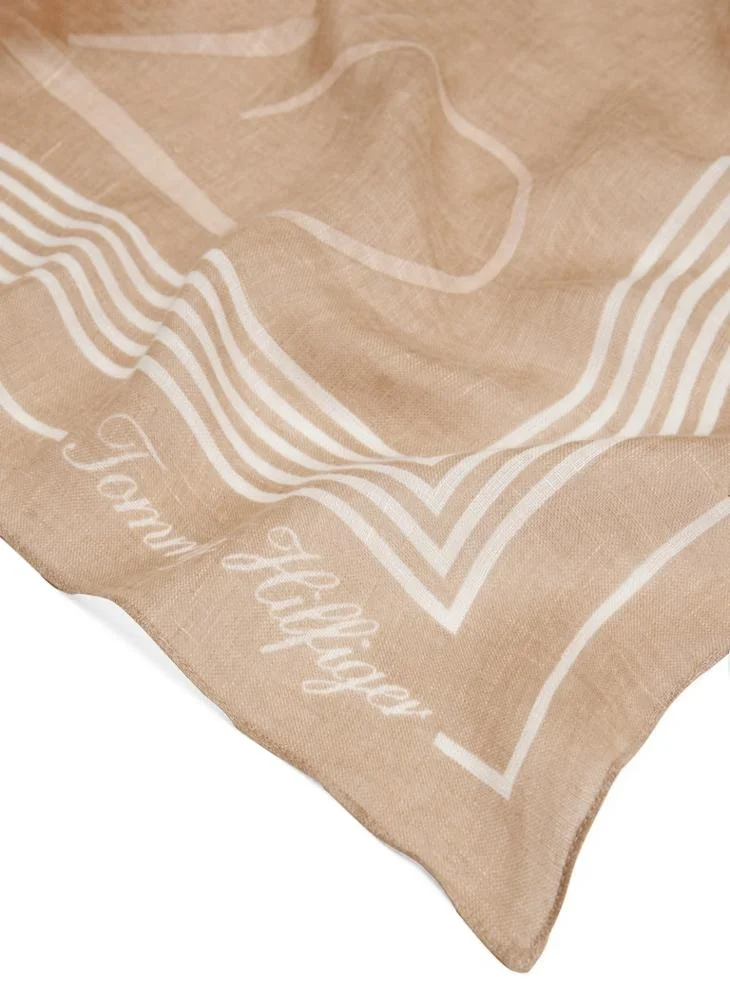 TOMMY HILFIGER Printed Light Weight Scarve