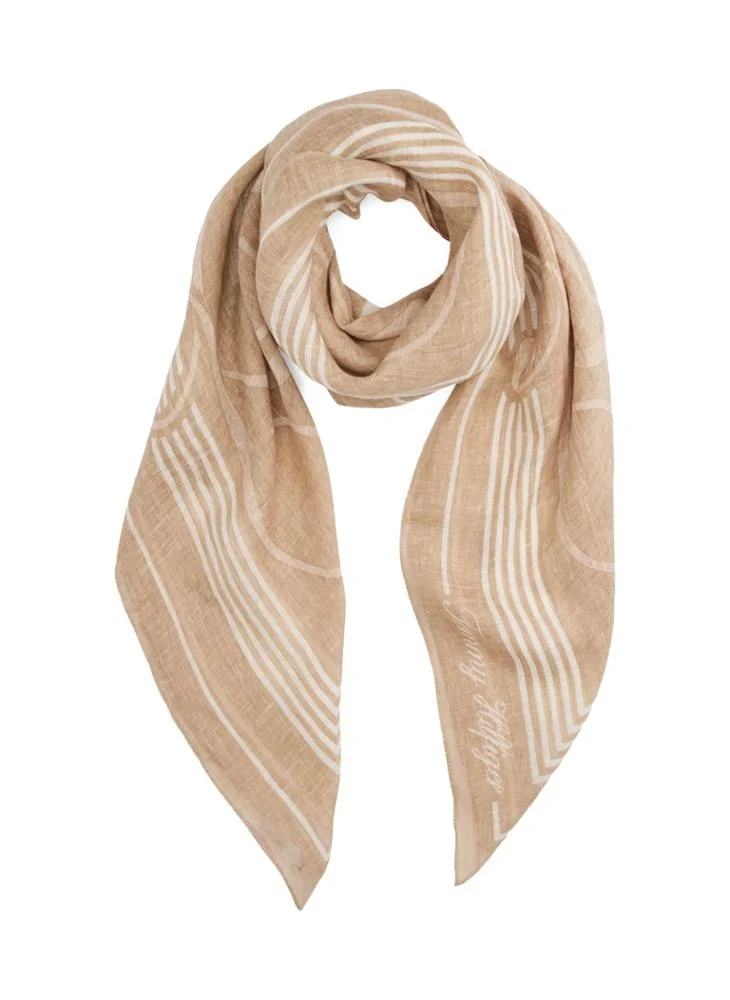 تومي هيلفيغر Printed Light Weight Scarve