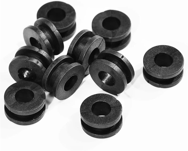 Rubber Grommets Kit 100Pcs For Motorcycle Side Cover Fairings Auto Industrial Protection - Image 3