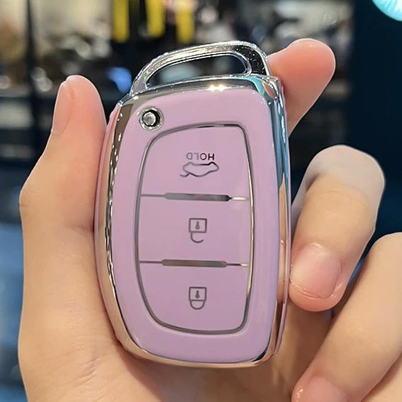 TPU 3 and 4 key car keybag, suitable for Hyundai ix35 i40 i20 i10 Tucson Elantra Creta Sonata Ioniq Accent Creta - Image 2