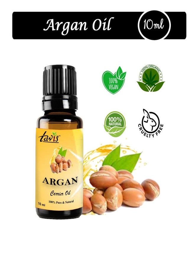 Tavis Argan Oil for Skin Care, Dry & Fizzy Hair | Cold Pressed | Moisturizing | Anti-Ageing | Reduces Hair Fall | 10ml - Image 4