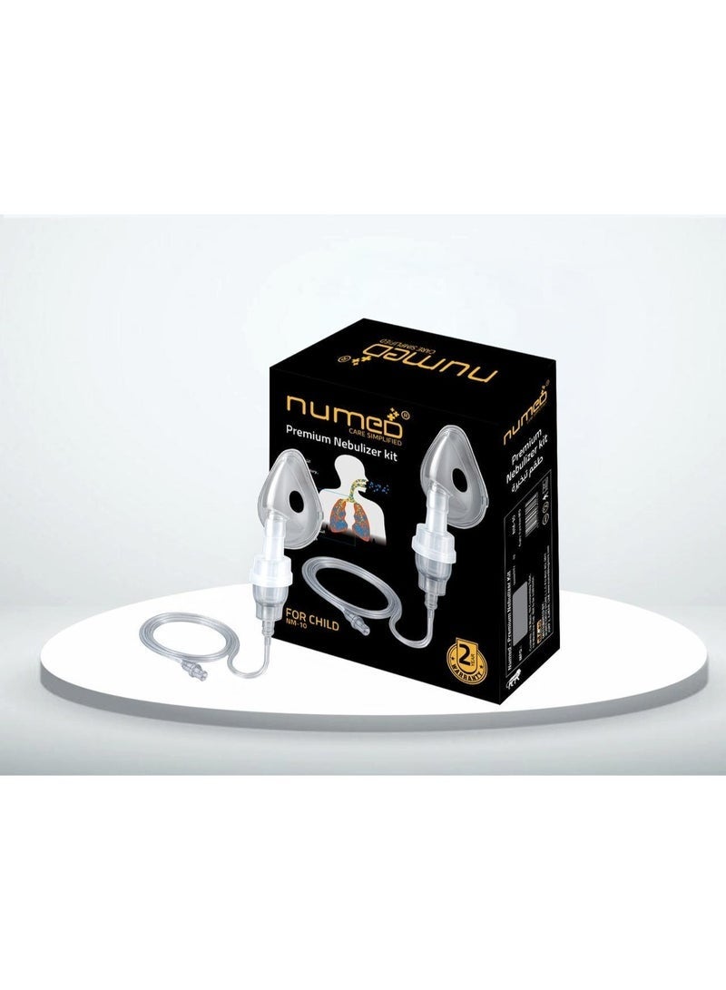 مرقمة طقم جهاز استنشاق NM-10 NUMED PREMIUM للأطفال - Image 2