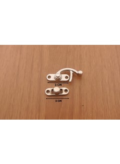 Azm Hırdavat Azm Hardware Small Clamps for Dowry Ornament Chests 10 Pieces Chrome 