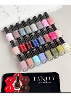 FANITY 24-Piece Nail Polish Set Multicolour  - Image 2