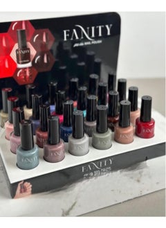 FANITY 24-Piece Nail Polish Set Multicolour  - Image 3