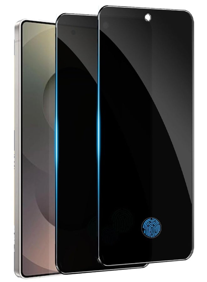 Glass 2 Pack Samsung Galaxy S25 Ultra Privacy Screen Protector, [30° Anti-Spy][Fingerprint Unlocking][9H Hardness][Bubble Free][Anti Scratch] Full Coverage Tempered Screen Protector for Samsung S25 Ultra 6.9 inch (Boxed, 2PCS) - Image 1