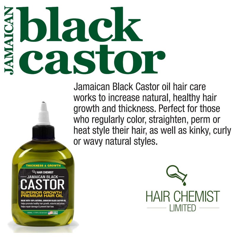 Hair Chemist Superior Growth Jamaican Black Castor Hair Oil 7 oz. - Image 3