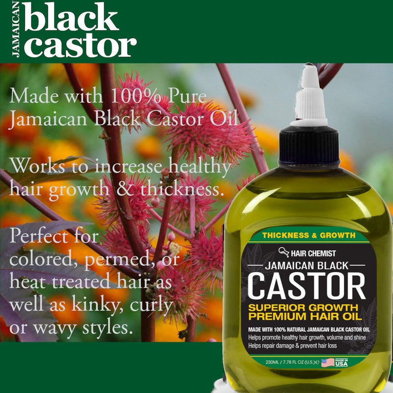 Hair Chemist Superior Growth Jamaican Black Castor Hair Oil 7 oz. - Image 2