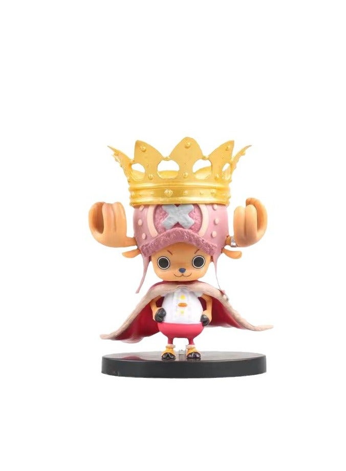 One Piece Figure King Summit War Tony Tony Chopper Straw Hat Pirates Crown Boxed Figure  - Image 1