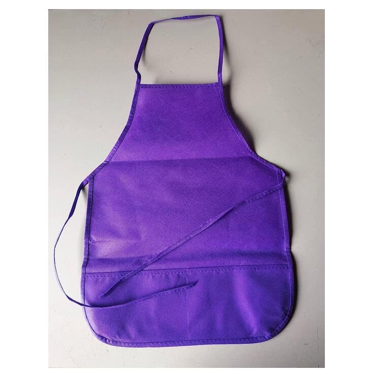 فوداتم طقم من 6 قطع مريول أطفال للتلوين وللرسم أرت سموكس - Image 2